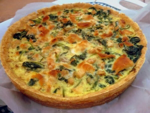 Quiche de gambas