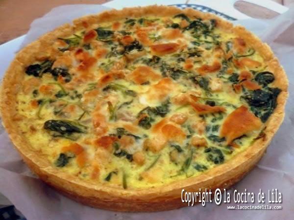 Quiche de gambas