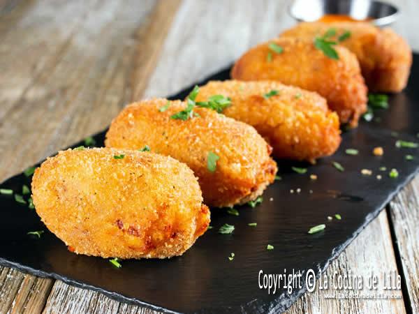 Cómo hacer croquetas de setas y queso