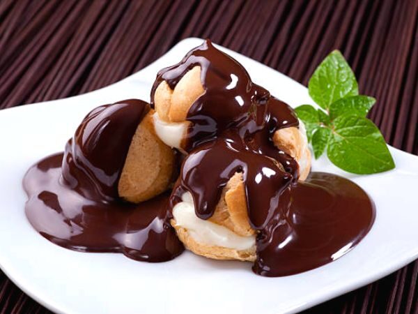 Profiteroles receta casera