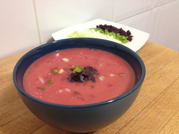 Gazpacho de remolacha