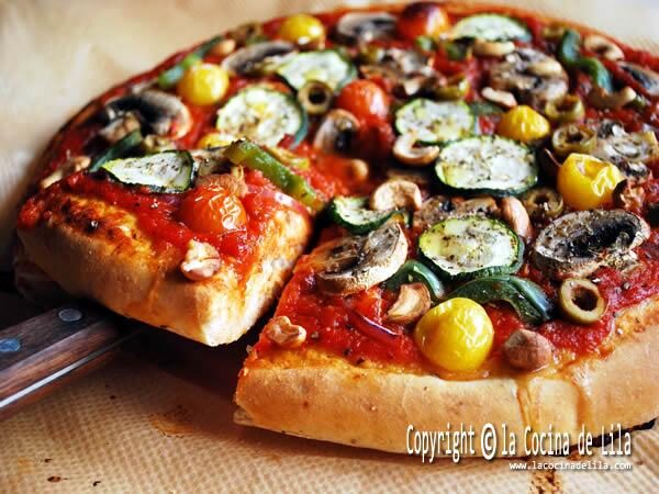 Cómo hacer pizza vegetariana