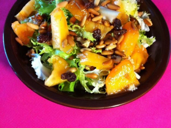 ensalada con mango