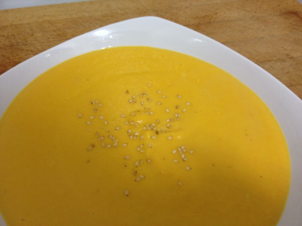 crema de zanahoria