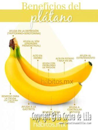 propiedades del platano