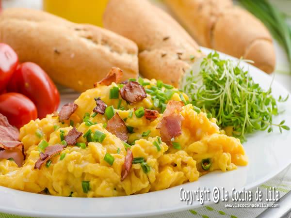 Recetas de huevos revueltos