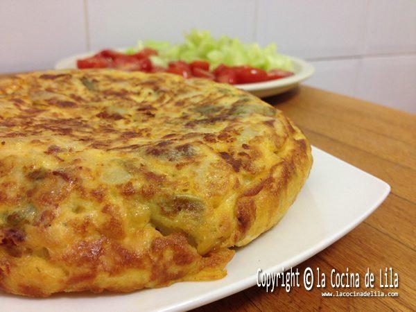 Tortilla de verduras