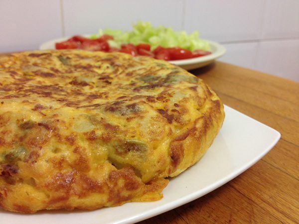 Tortilla de verduras