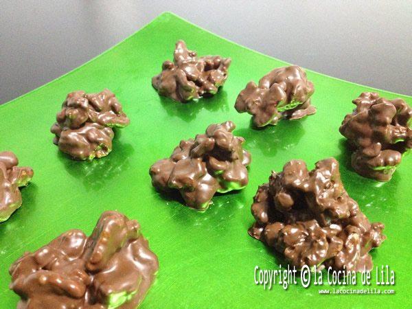 Rocas de chocolate