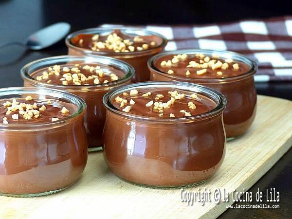 Receta de natillas de chocolate