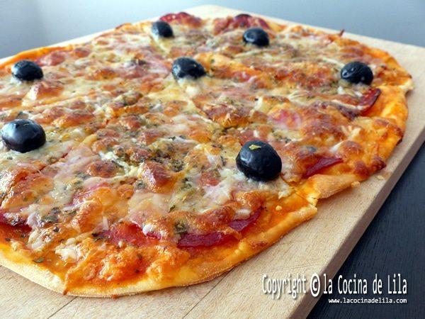 Pizza de salami