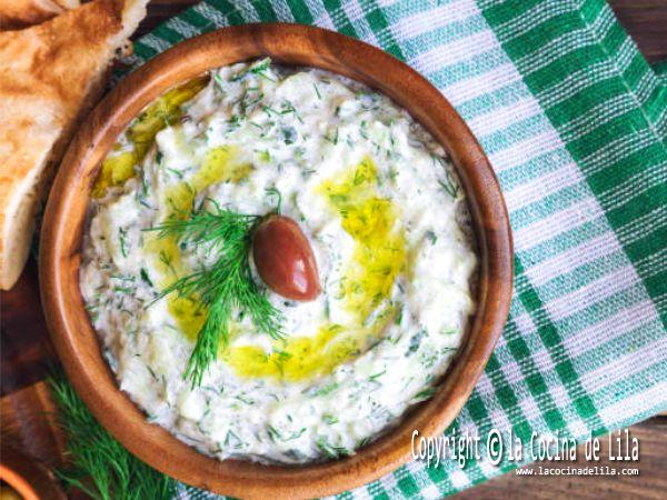 Cómo hacer tzatziki o salsiki griego