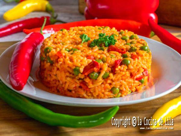 Receta de arroz mexicano