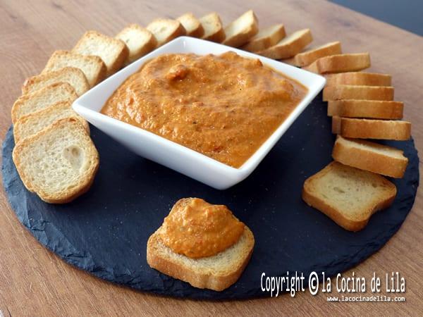 Paté de pimientos