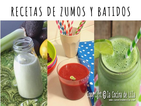 Zumos y batidos para adelgazar