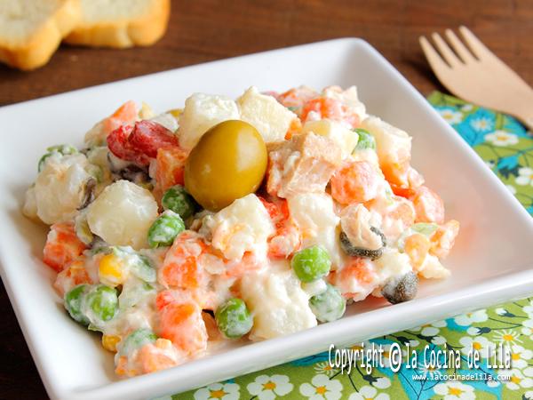 recetas de ensaladilla