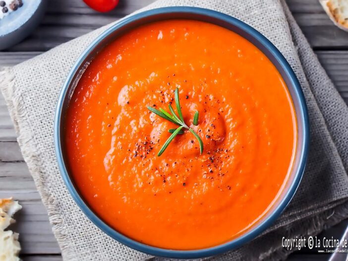 Crema de tomate con mascarpone