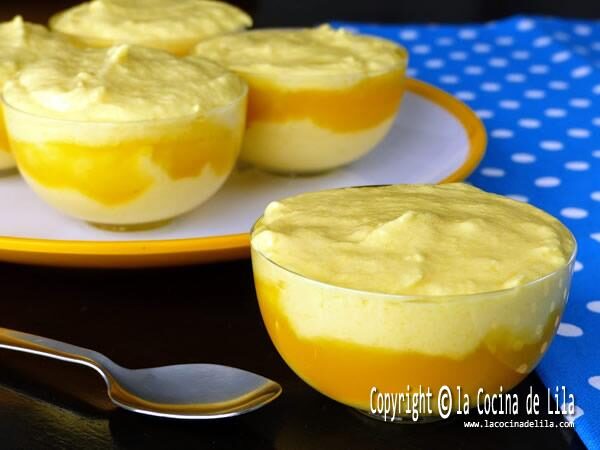 Receta de mousse de mango