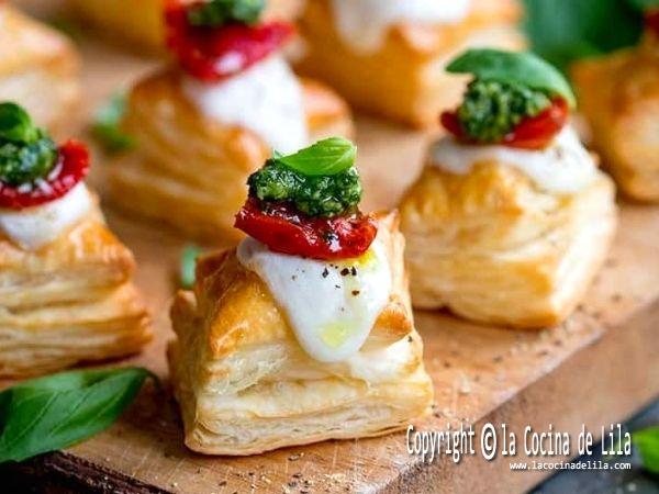 Recetas de canapés navideños