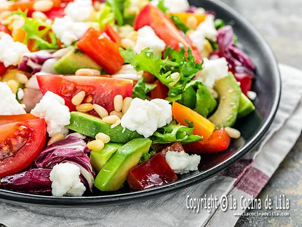 Recetas de ensaladas con aguacate