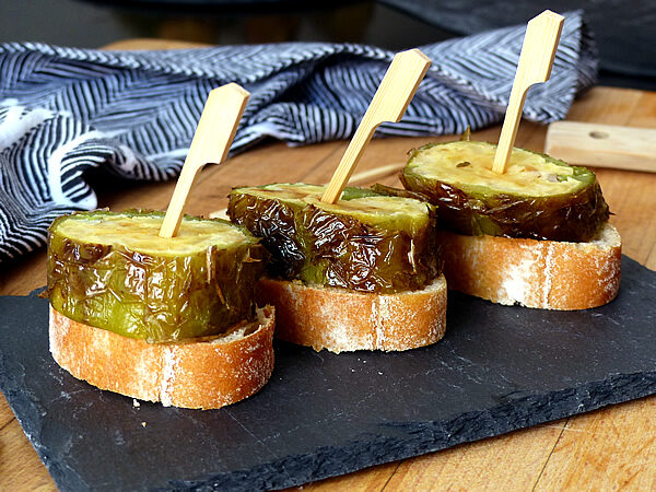 Receta de pimientos rellenos de tortilla