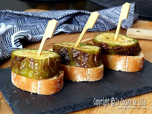 Receta de pimientos rellenos de tortilla