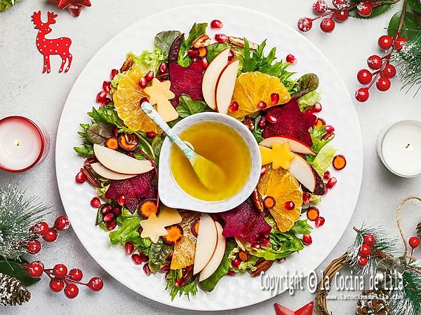 Recetas de ensaladas navidenas