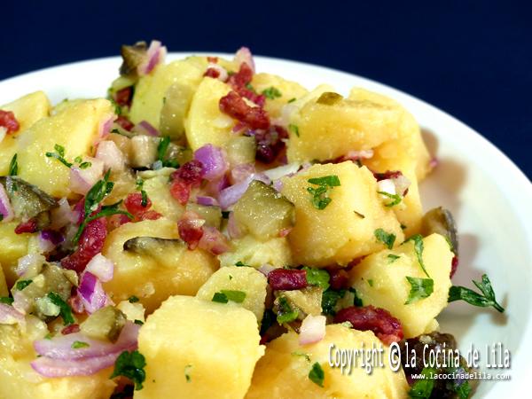 Cómo hacer kartoffelsalat