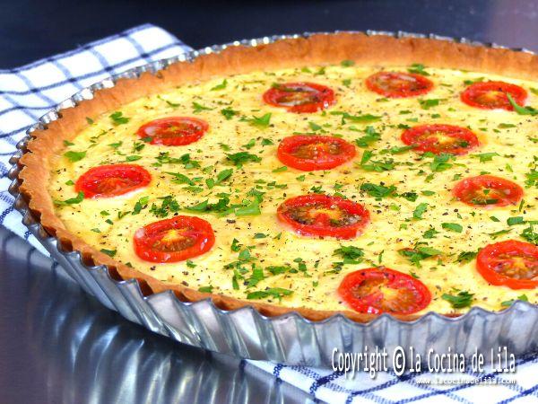 Receta de pastel de tomate