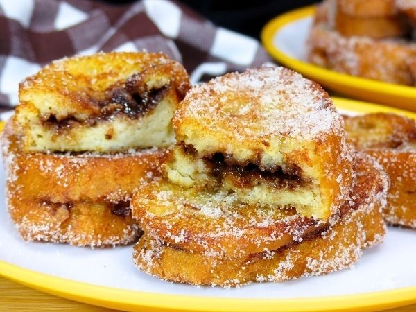 Receta de torrijas de chocolate