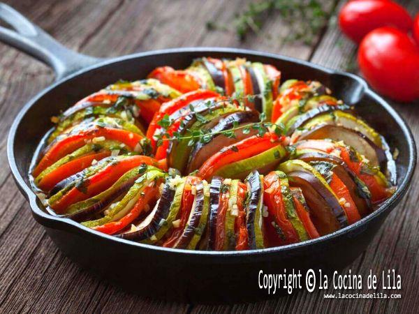 Receta de ratatouille