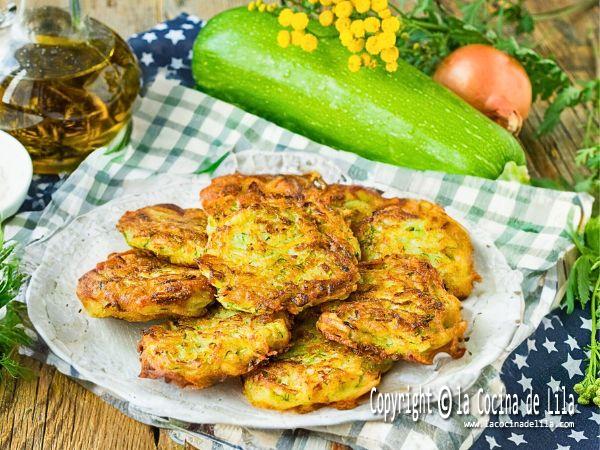 tortitas de calabacin