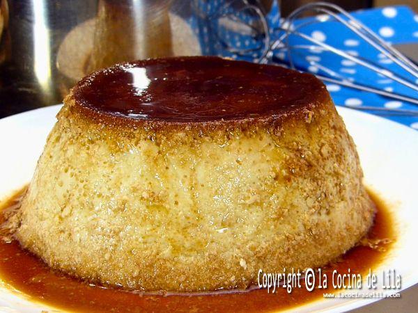 flan de coco